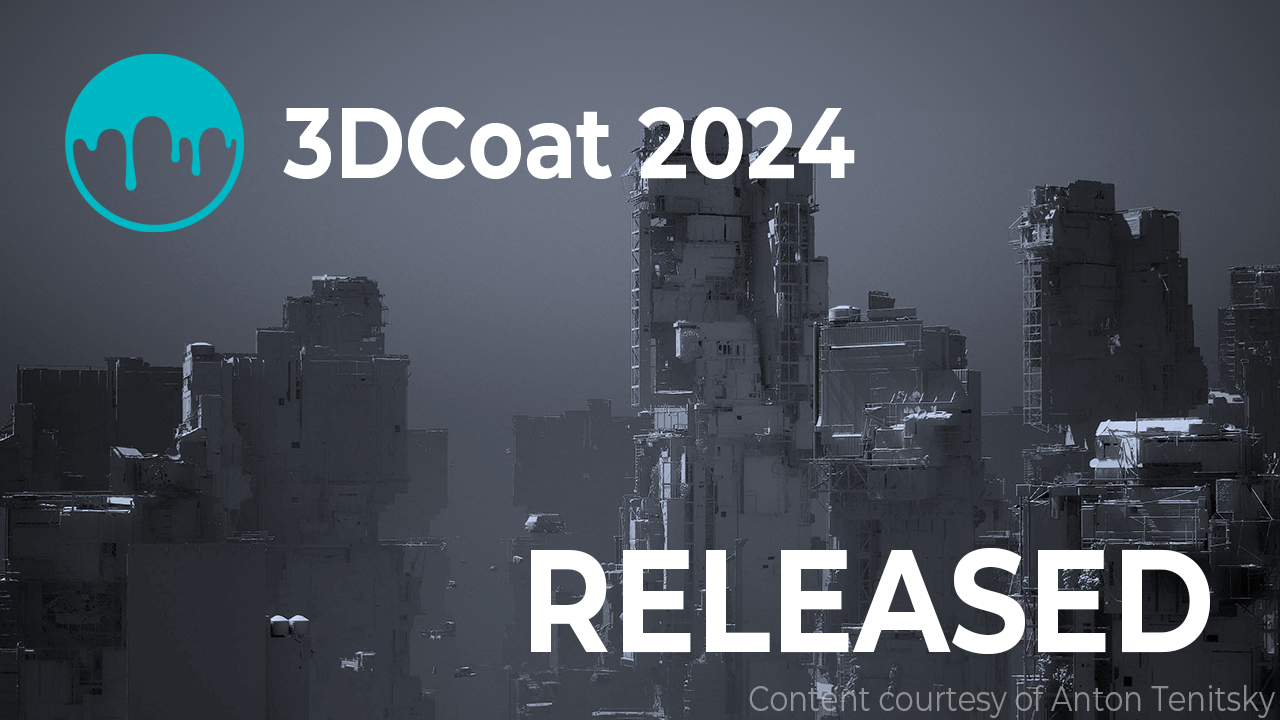 Photo - 3DCoat 2024.12 julkaistu - 3DCoat