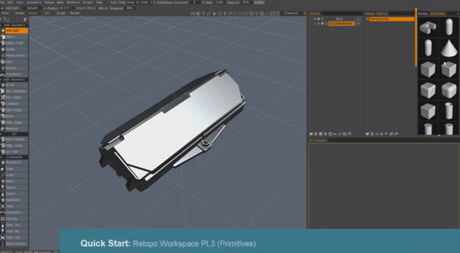 Photo - Retopo Workspace - 3 | Quick Start - 3DCoat