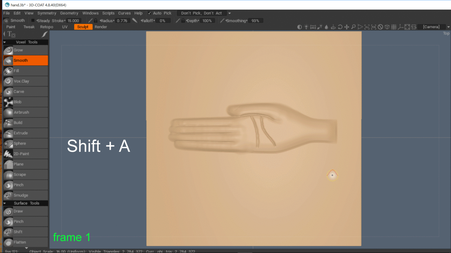 Exporting from the Sculpt Room - 3DCoat Documentation