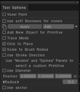Primitives - 3DCoat Documentation