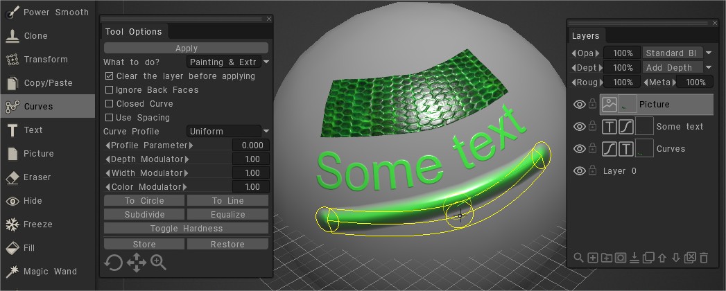 Left Tool Panel - 3DCoat Documentation