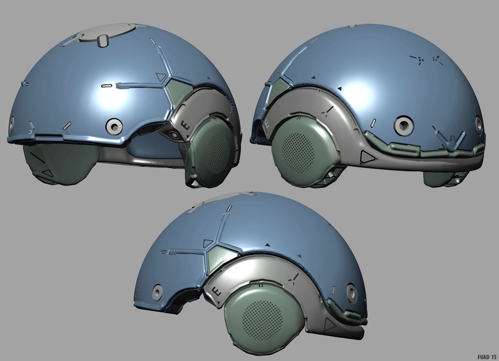 Sculpting helmet tutorial with 3d-coat