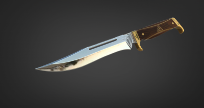 Recon - Marine Knife (3D-Coat PBR-Render)