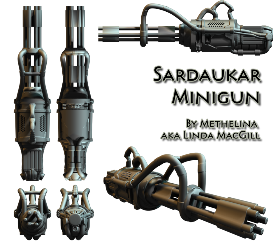 Sardaukar's minigun