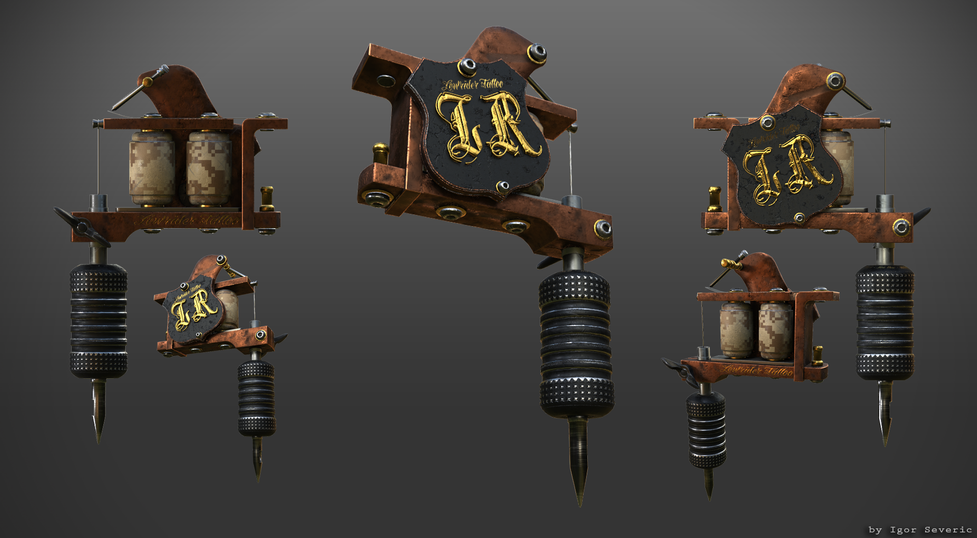 Rotary Tattoo Machine  3D model by bodey on Thangs