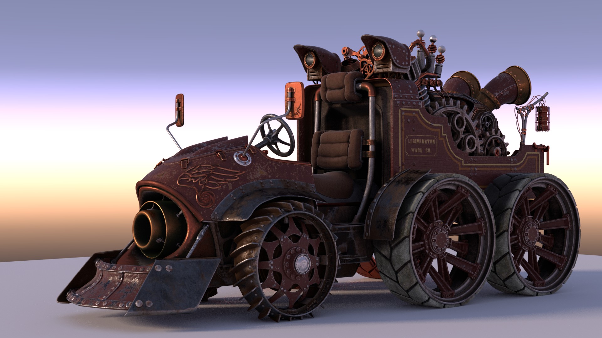 Steampunk Truck.