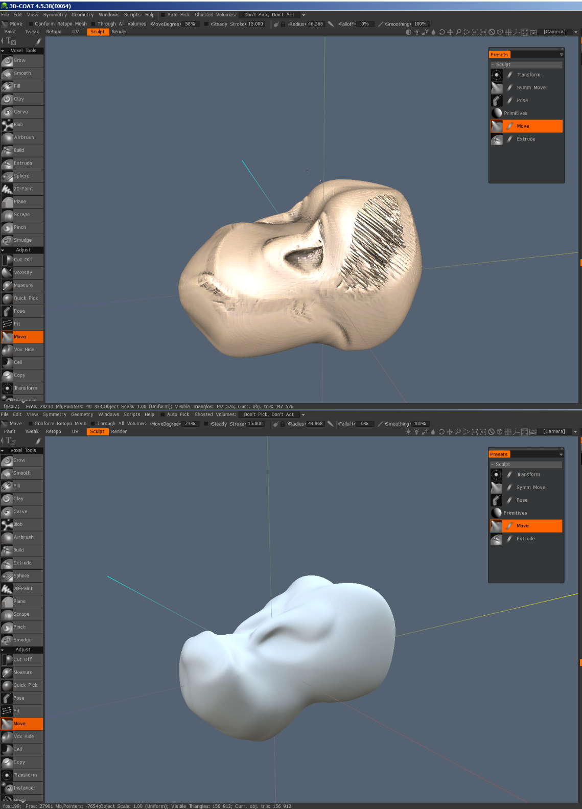 Sleeping Serena Man 3D model community • 3D modeling forum • 3D printing forum - 3D Coat