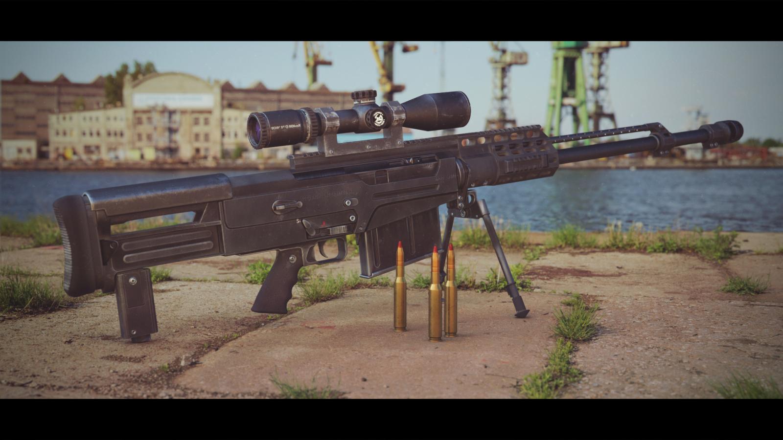 Sniper rifle  AS50