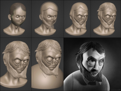 Stanley Kubrick progress collage