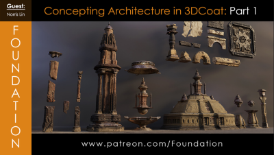 Concepting Architecture in 3DCoat - Norris Lin.png