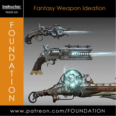 Fantasy Weapon Ideation with Norris Lin.png