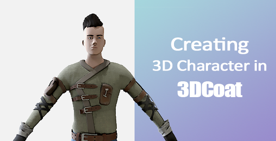 Photo - 3D-hahmon luominen 3DCoat - 3DCoat