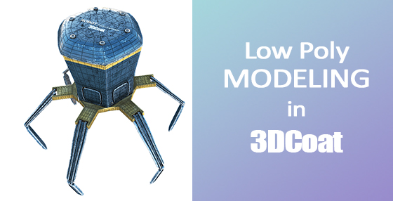 Photo - Prinsip dasar modeling poli low - 3DCoat